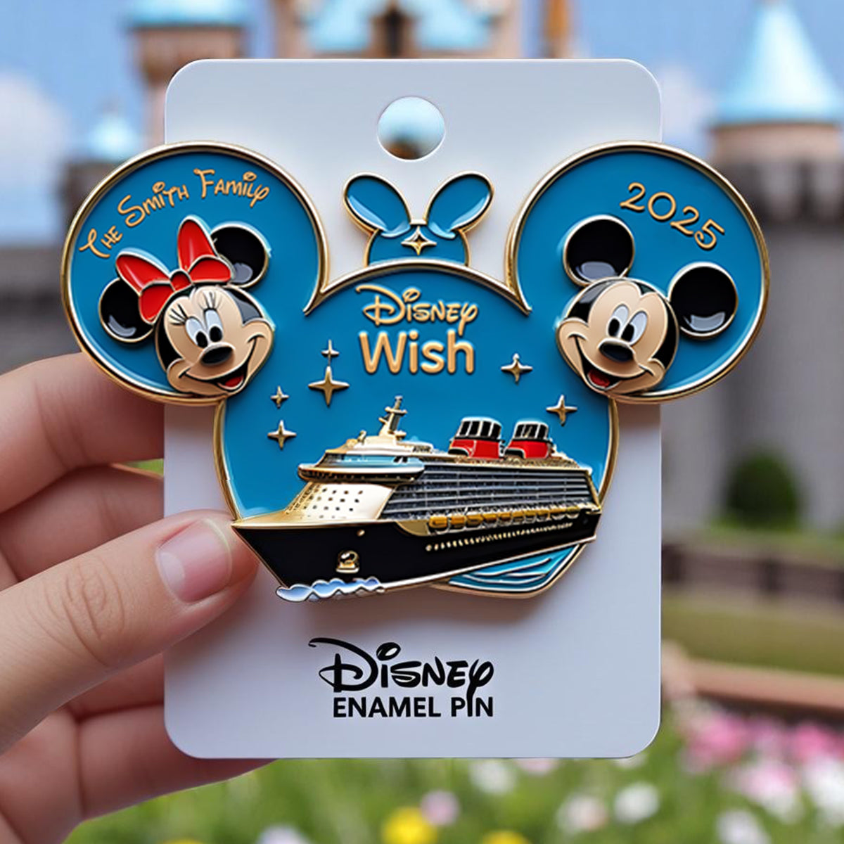 Magical Family Cruise Trip - Personalized Mouse Pin