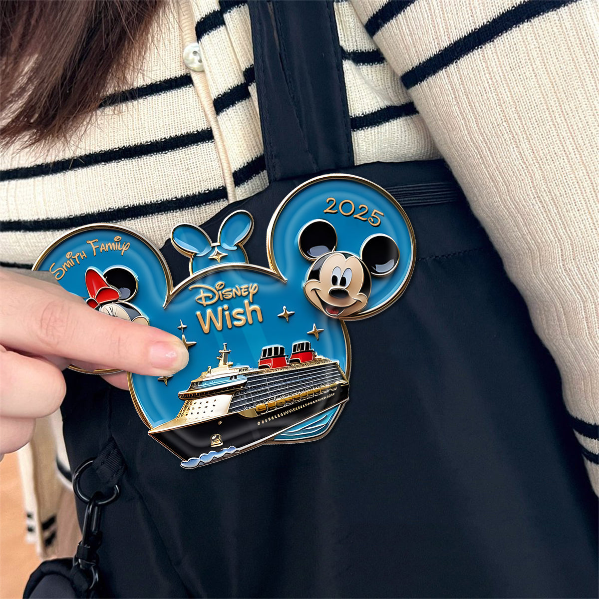 Magical Family Cruise Trip - Personalized Mouse Pin