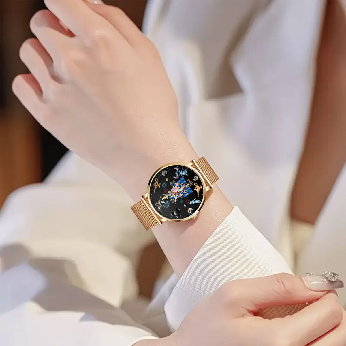 The Magical Castle - Personalized Mouse Women Hand Watch