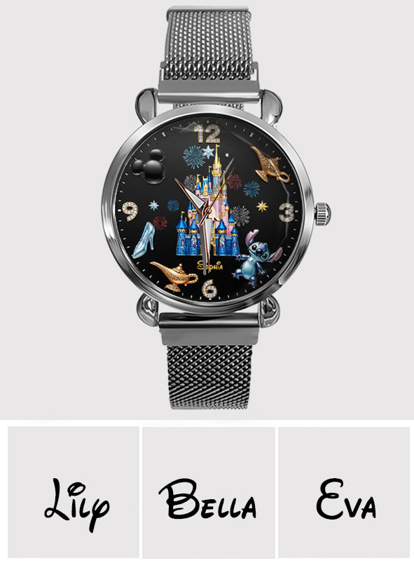 The Magical Castle - Personalized Mouse Women Hand Watch