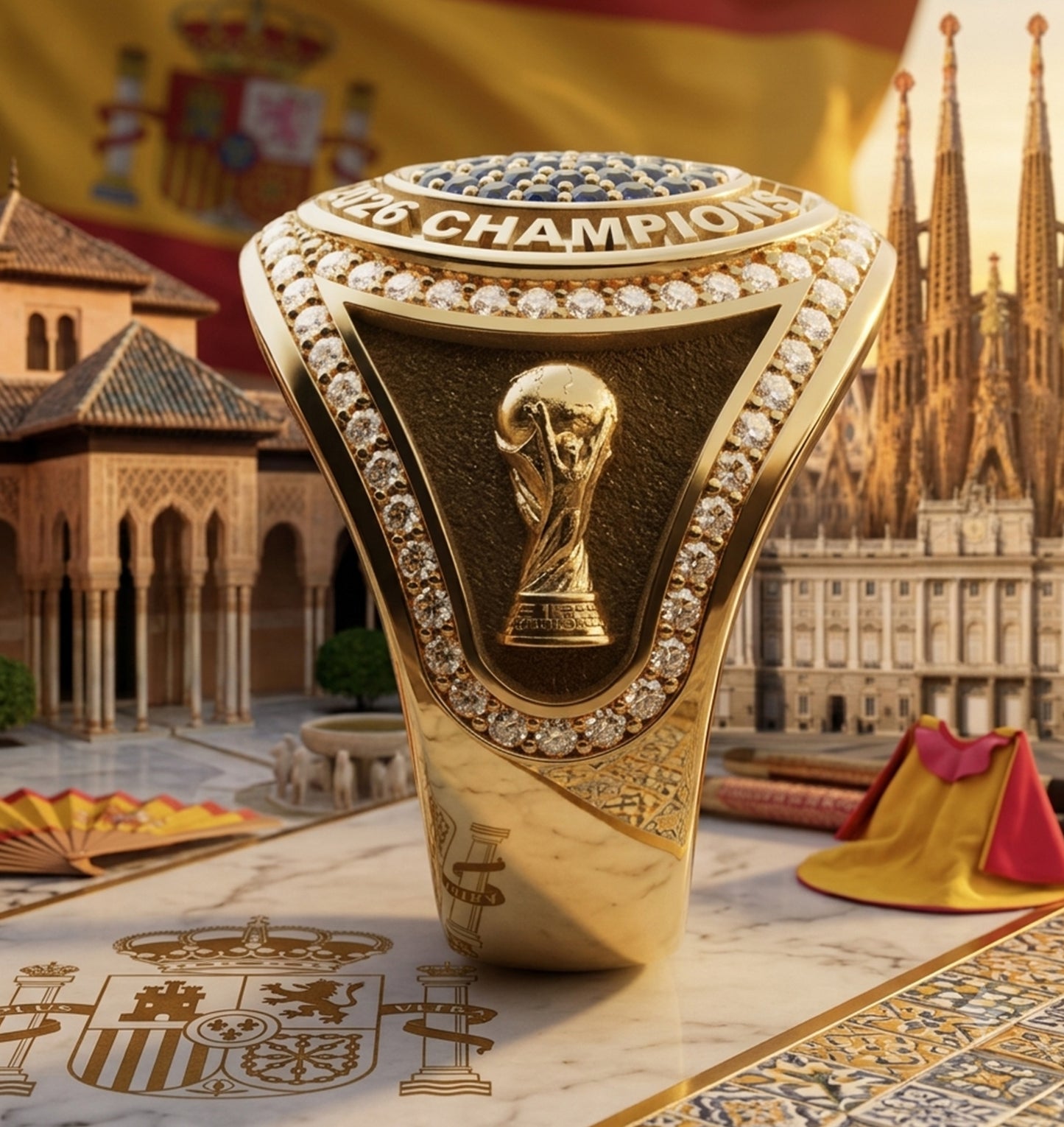 SPAIN - World Champion 2026 Premium Ring