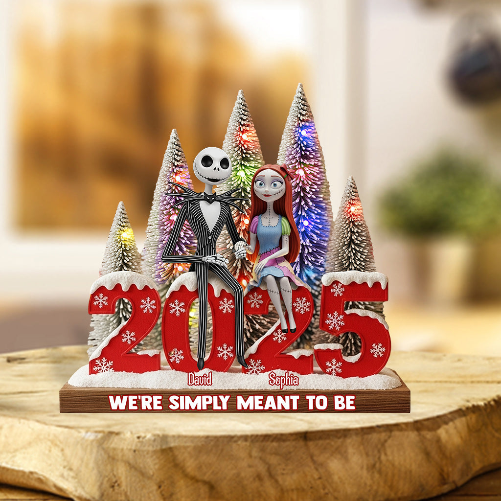 Merry Christmas - Personalized Nightmare Custom Shaped Acrylic Plaque