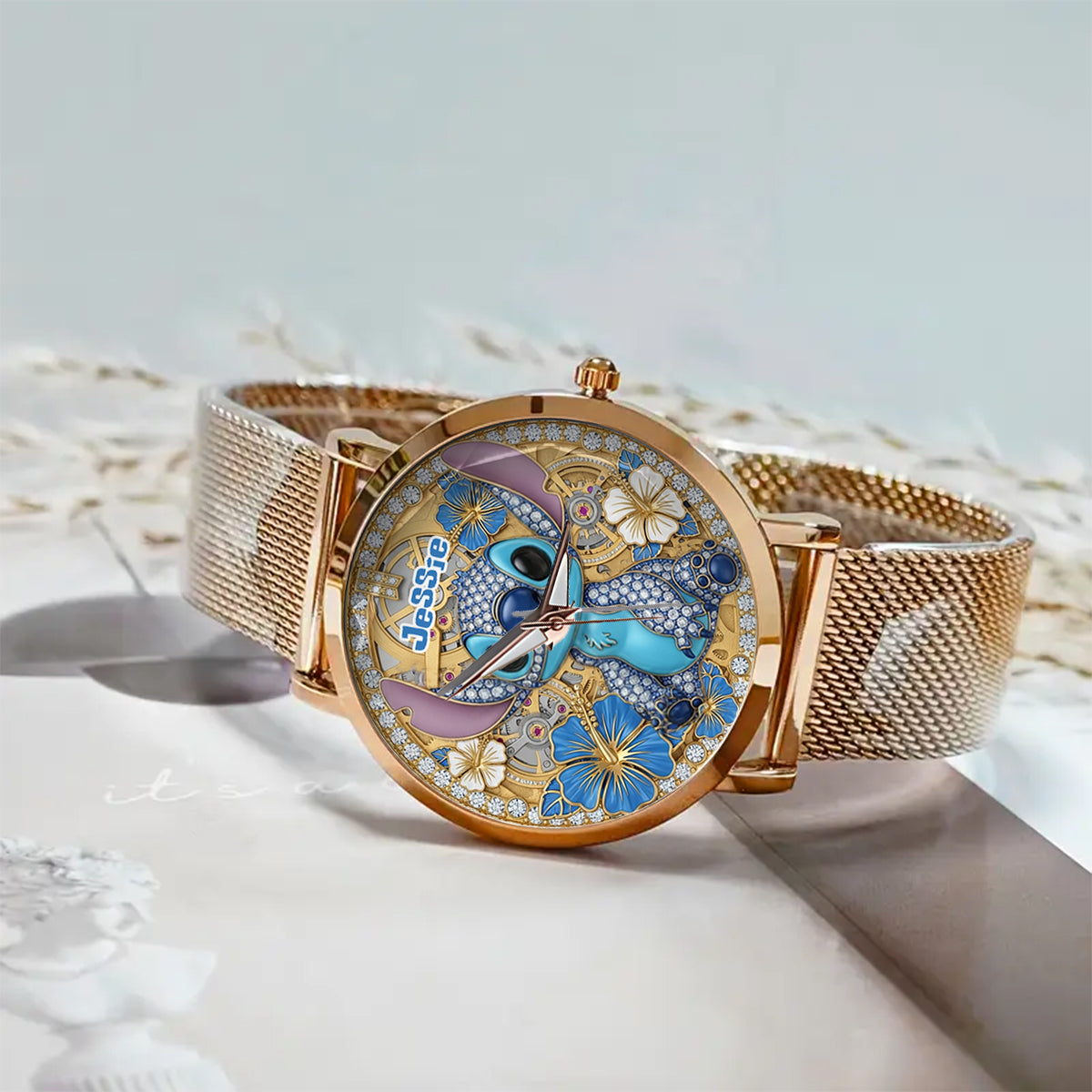 Blue Ohana - Personalized Ohana Women Hand Watch