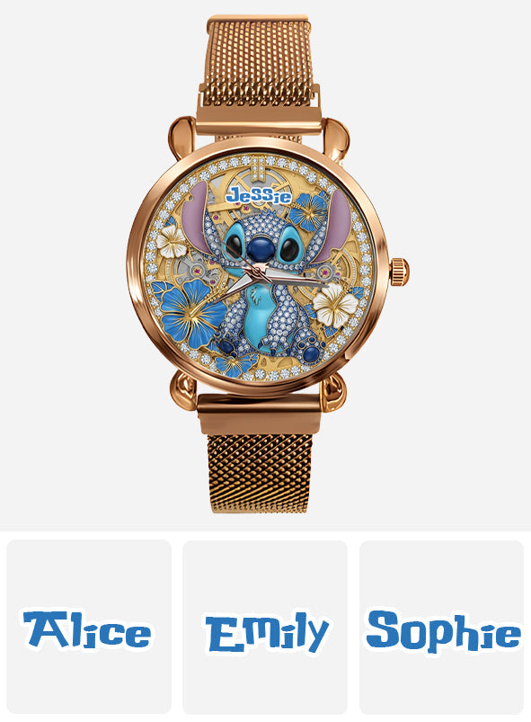 Blue Ohana - Personalized Ohana Women Hand Watch