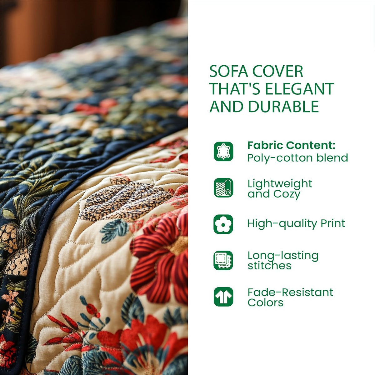 Nightmare - Personalized Nightmare Quilted Sofa/Couch Cover