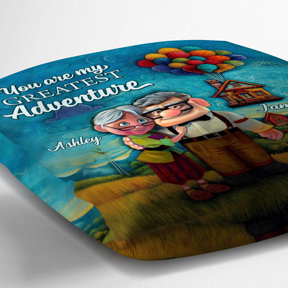 Couple Gift You Are My Greatest Adventure - Personalized Couple Throw Pillow