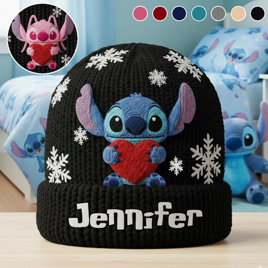 Ohana Means Family - Personalized Ohana Beanie Hat
