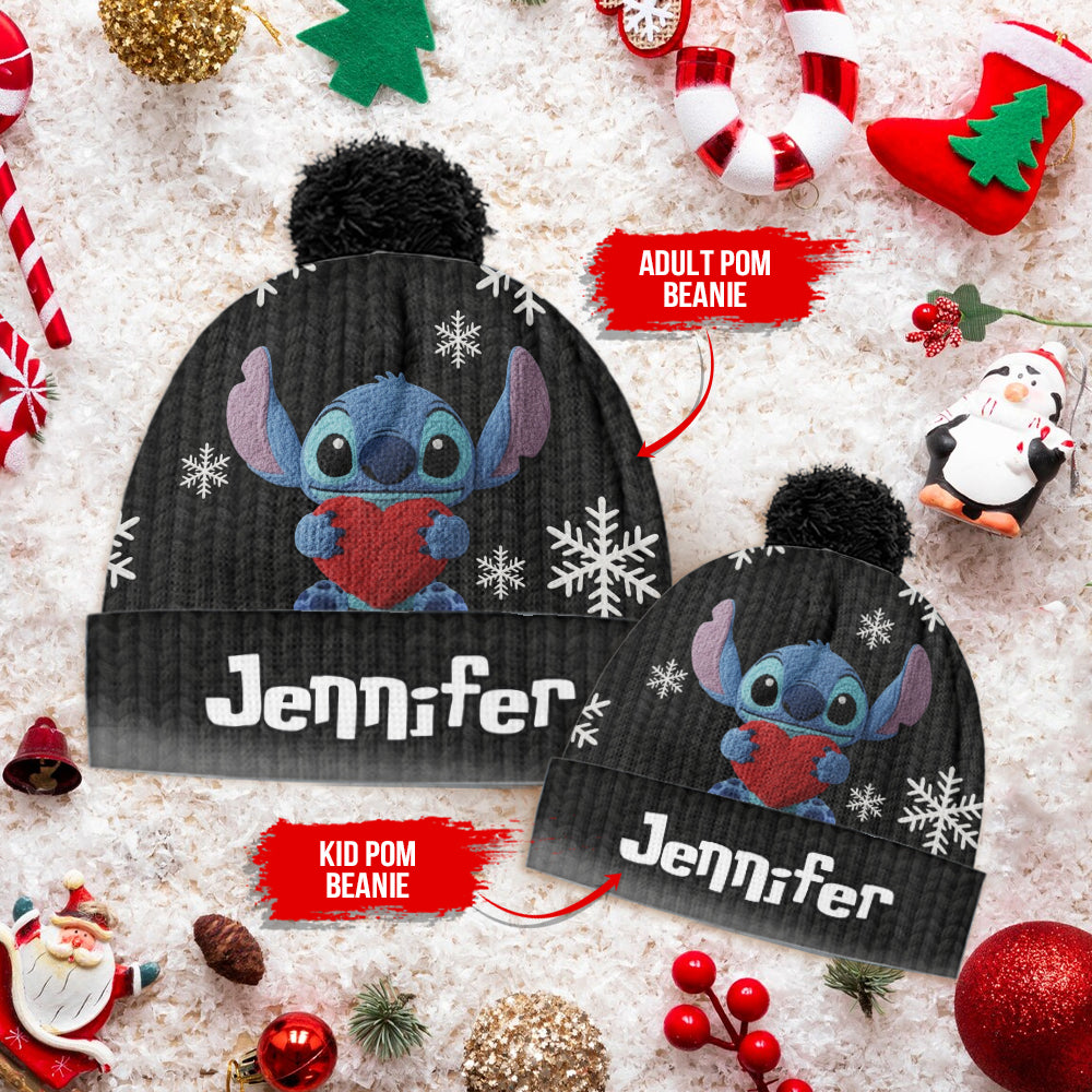 Ohana Means Family - Personalized Ohana Beanie Hat