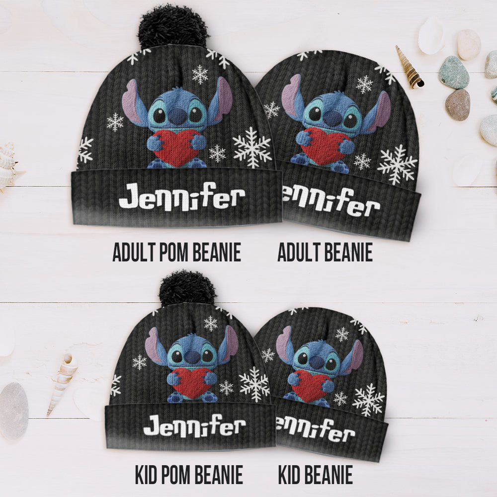 Ohana Means Family - Personalized Ohana Beanie Hat