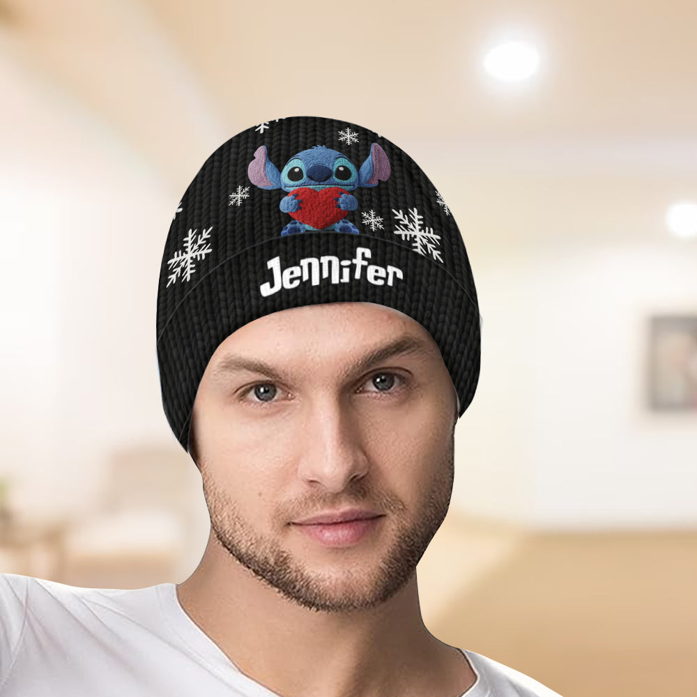 Ohana Means Family - Personalized Ohana Beanie Hat