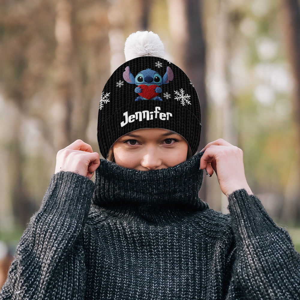 Ohana Means Family - Personalized Ohana Beanie Hat