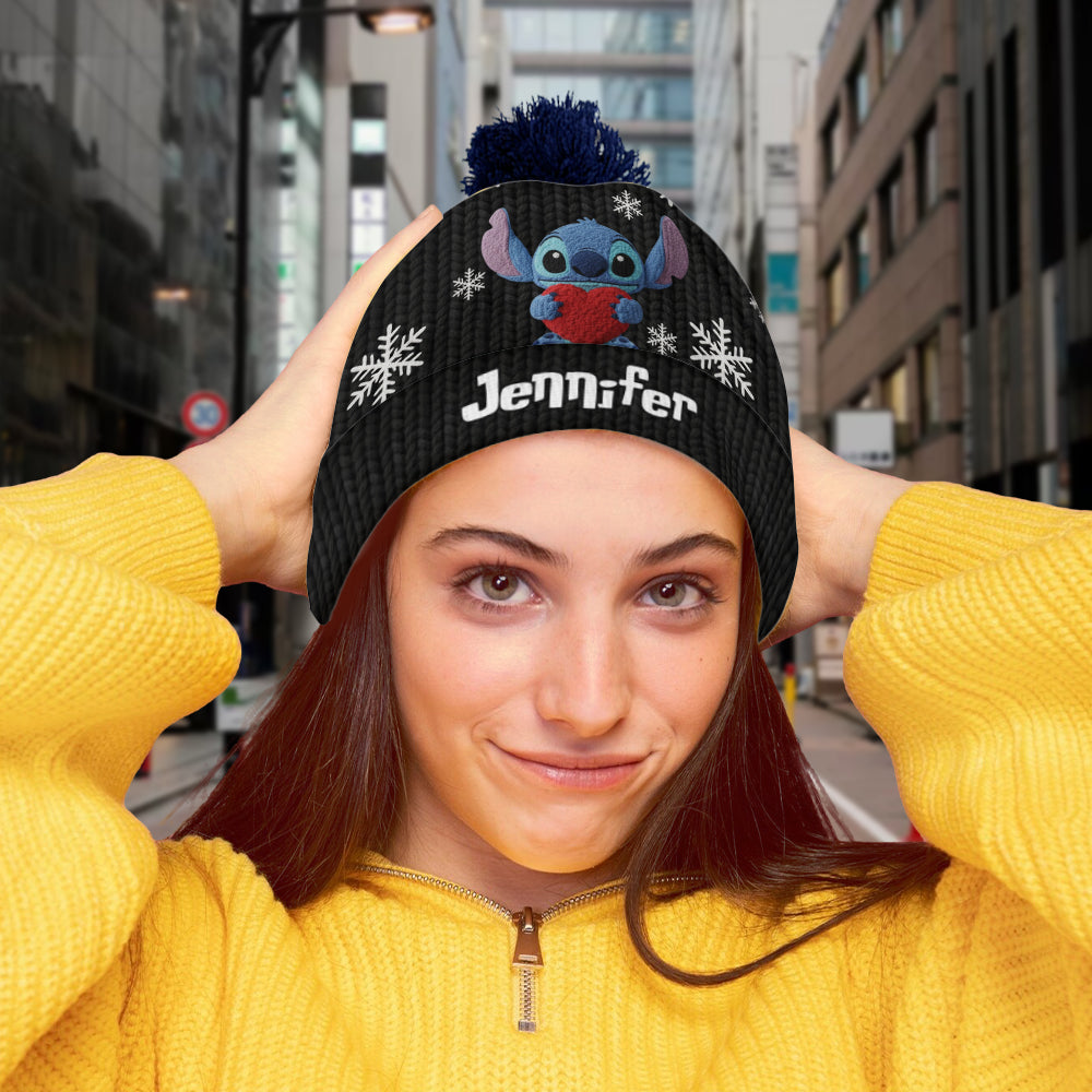 Ohana Means Family - Personalized Ohana Beanie Hat
