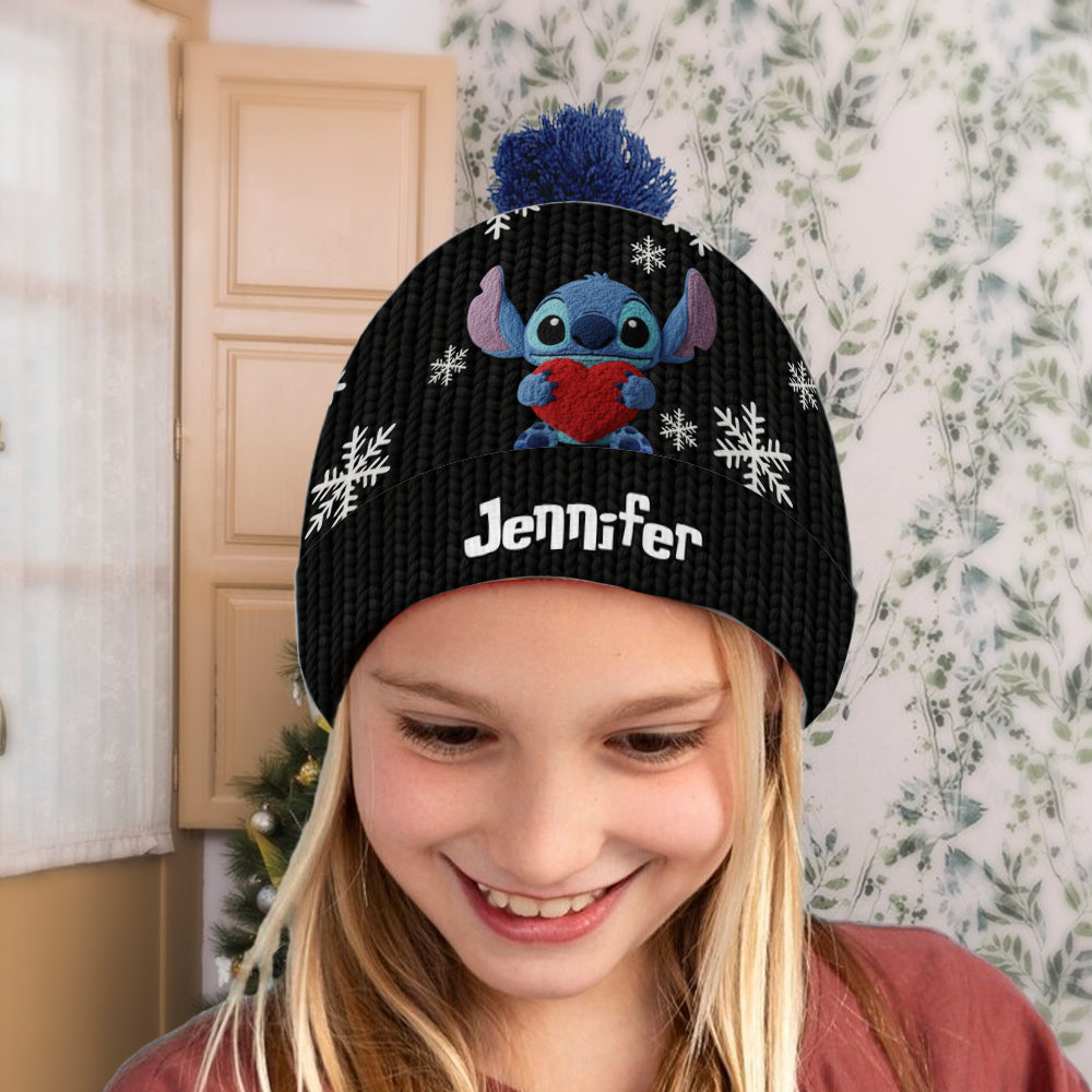 Ohana Means Family - Personalized Ohana Beanie Hat