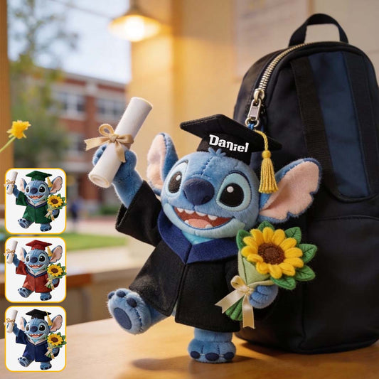 Class Of 2026 - Personalized Ohana Plush Keychain