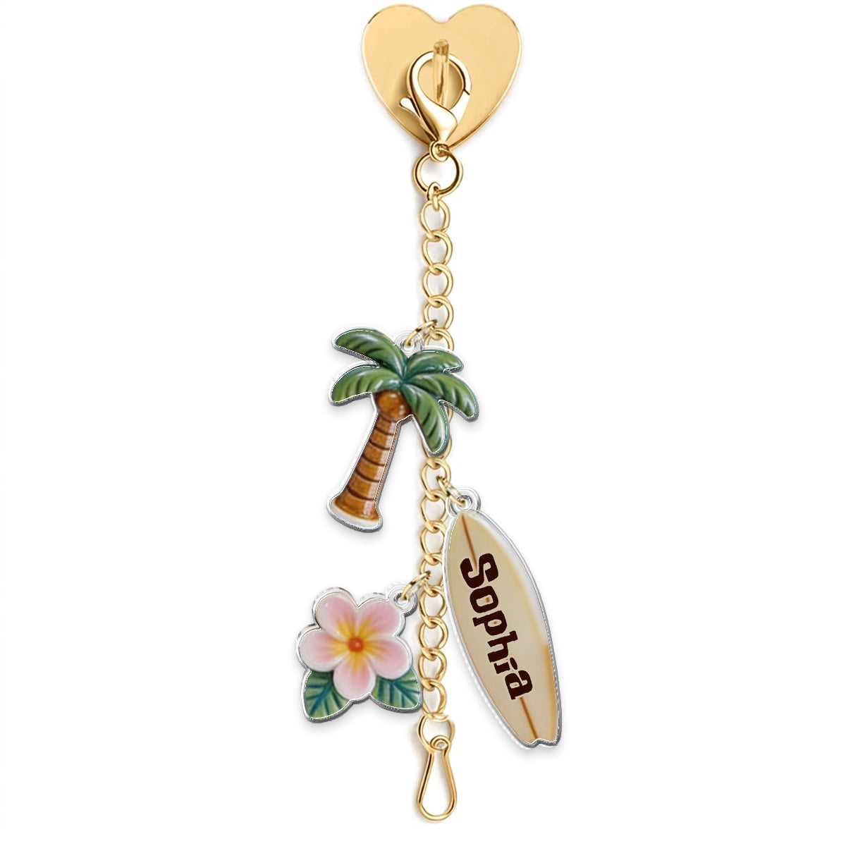 Ohana Tumbler with Charms - Personalized Ohana Dangling Charms