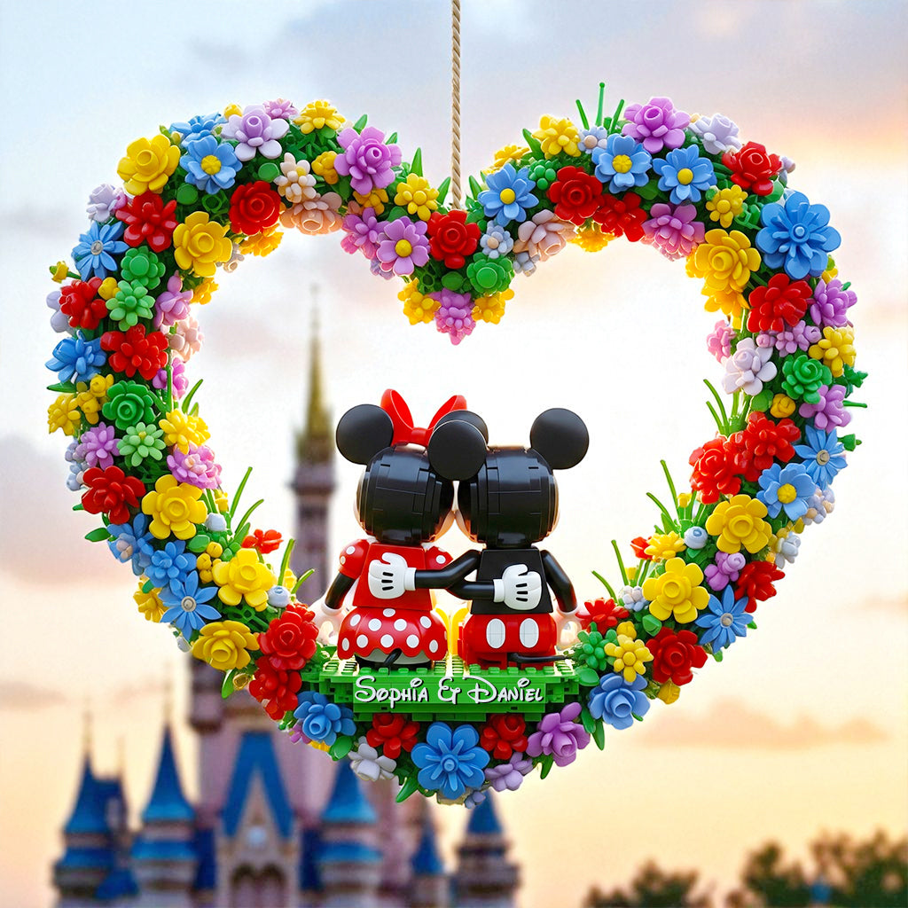 You & Me We Got This - Personalized Mouse Custom Shaped Wood Sign