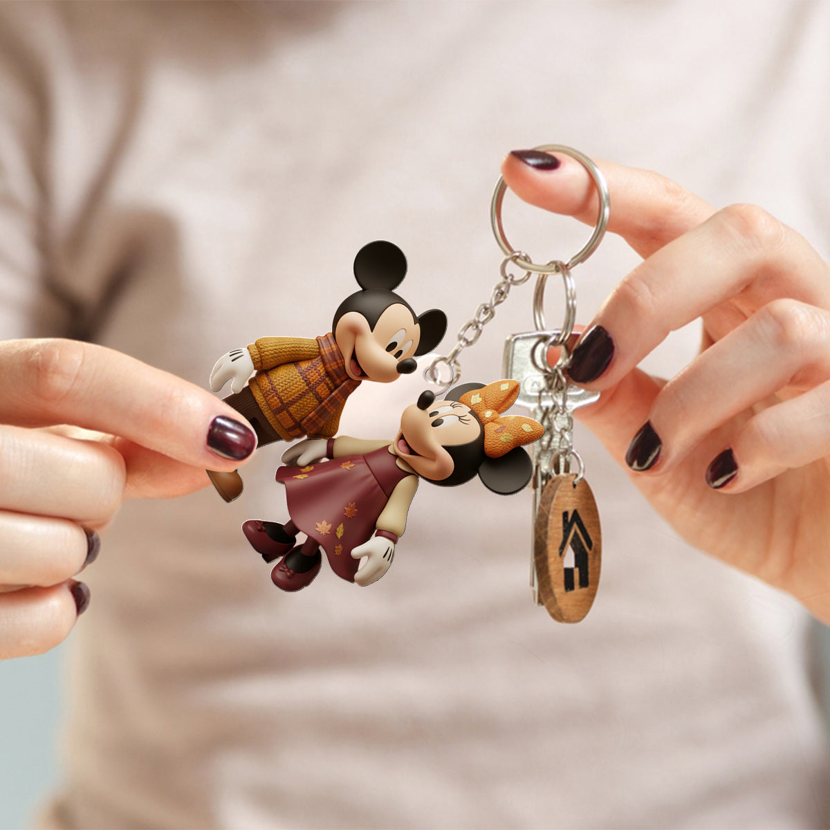 Magical Couple Collection - Personalized Mouse Folded Advent Calendar With Ornaments