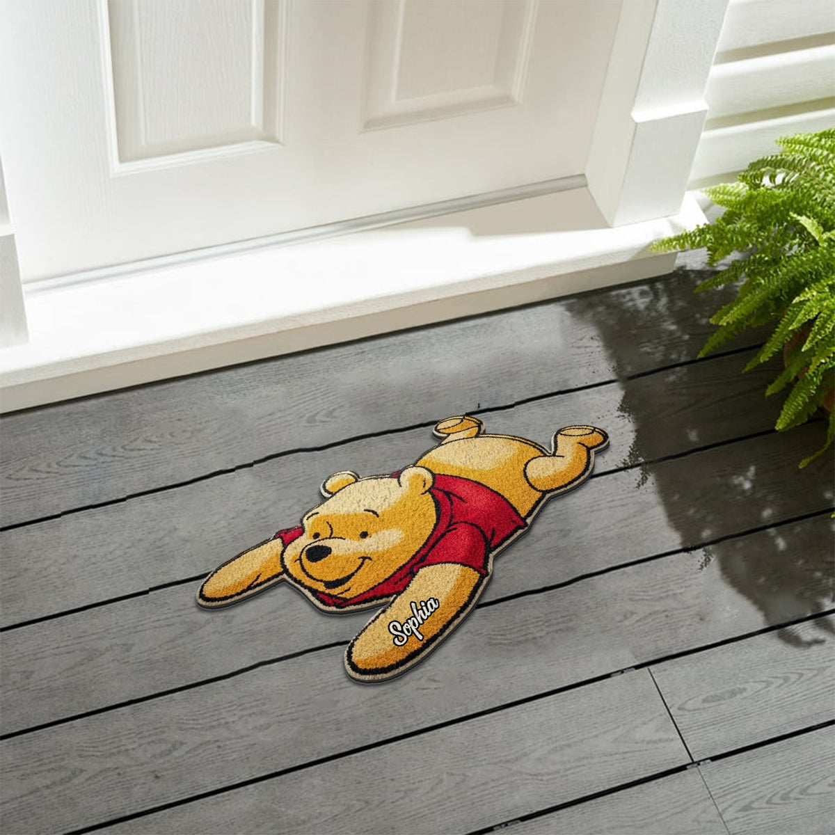 Lazy Bear - Personalized Mouse Non-Slip Tufted Rug