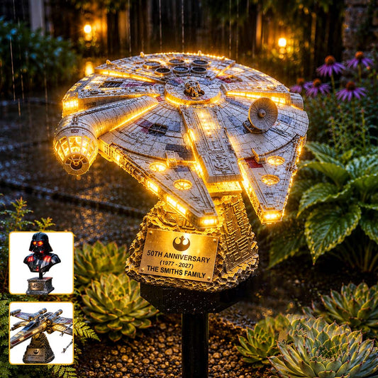 Keep Them Safe - Personalized The Force Solar Acrylic Light