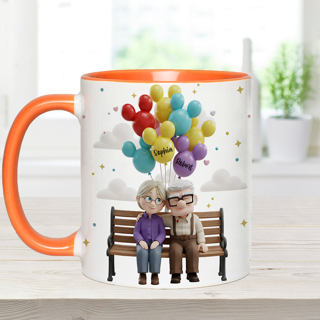 You Are My Greatest Adventure - Personalized Couple Accent Mug