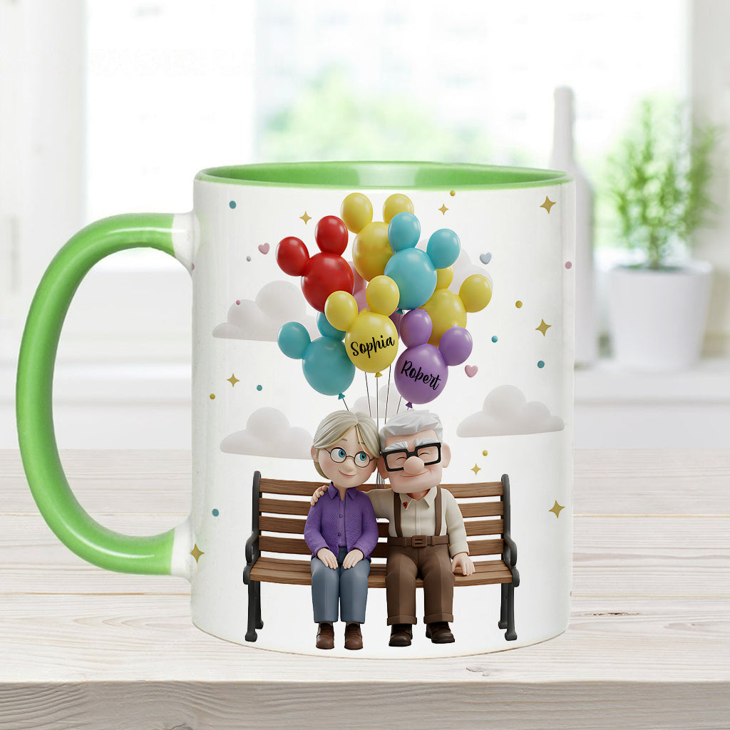 You Are My Greatest Adventure - Personalized Couple Accent Mug