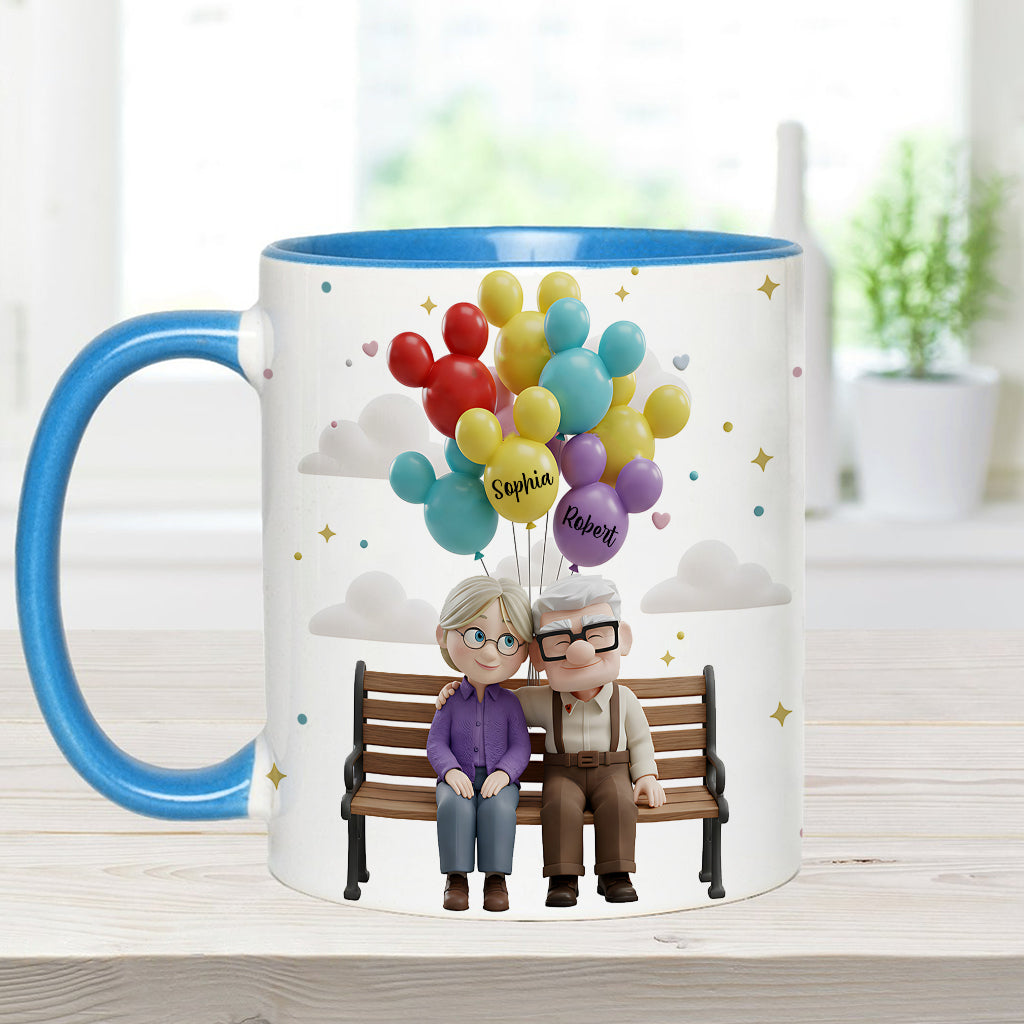 You Are My Greatest Adventure - Personalized Couple Accent Mug