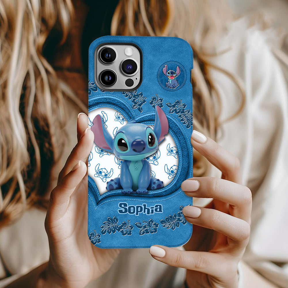 Blue Ohana - Personalized Ohana Full Print Phone Case