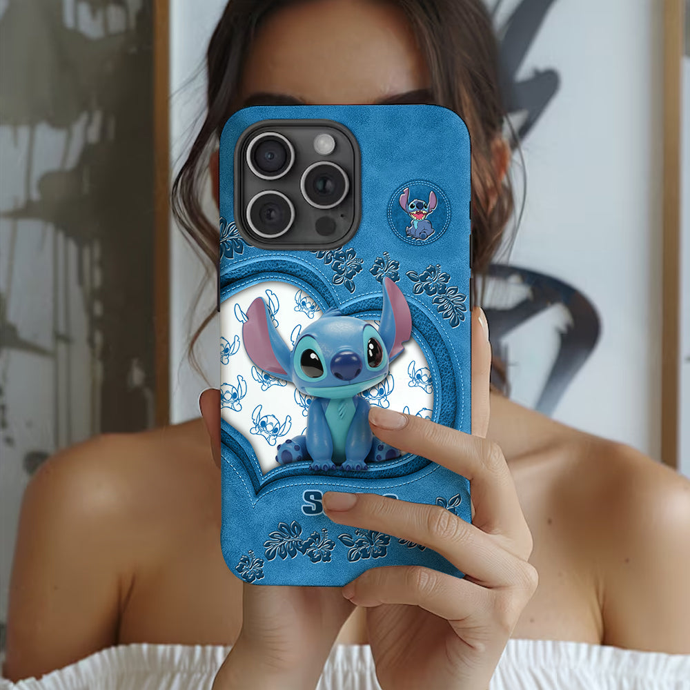 Blue Ohana - Personalized Ohana Full Print Phone Case