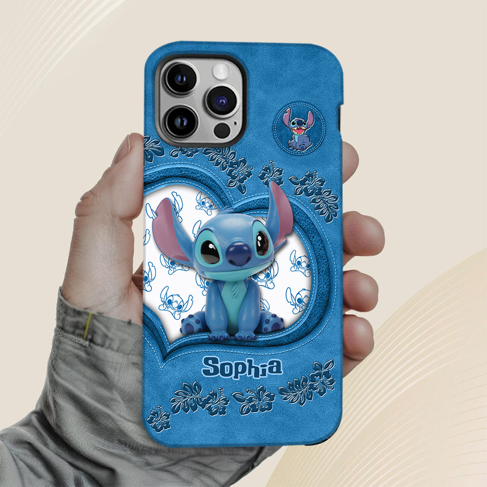 Blue Ohana - Personalized Ohana Full Print Phone Case