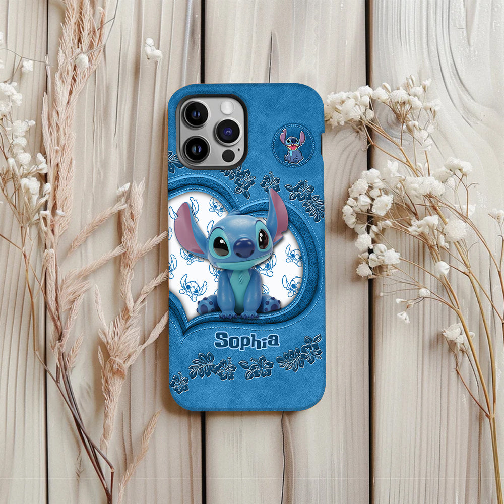 Blue Ohana - Personalized Ohana Full Print Phone Case