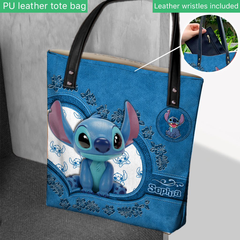 Blue Ohana - Personalized Ohana Tote Bag