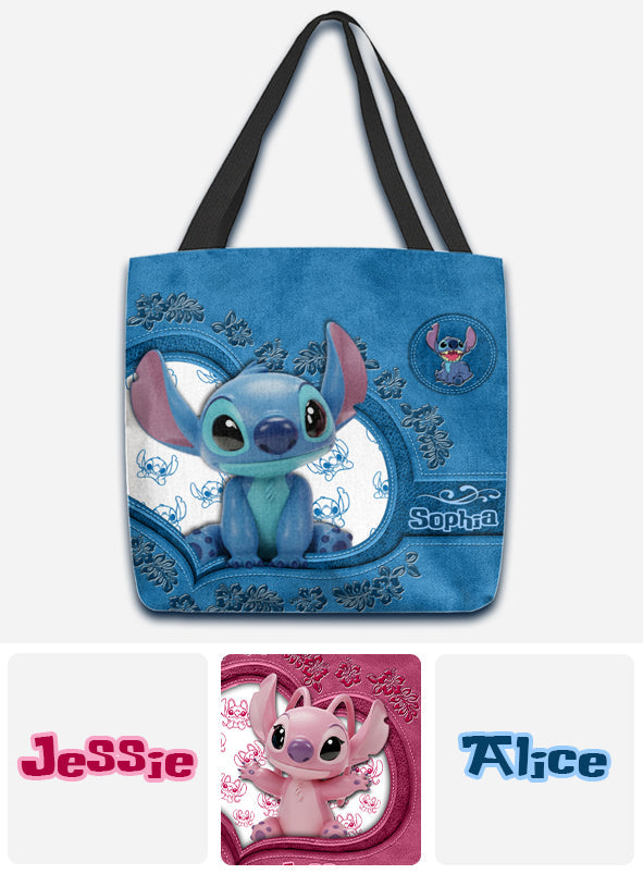 Blue Ohana - Personalized Ohana Tote Bag