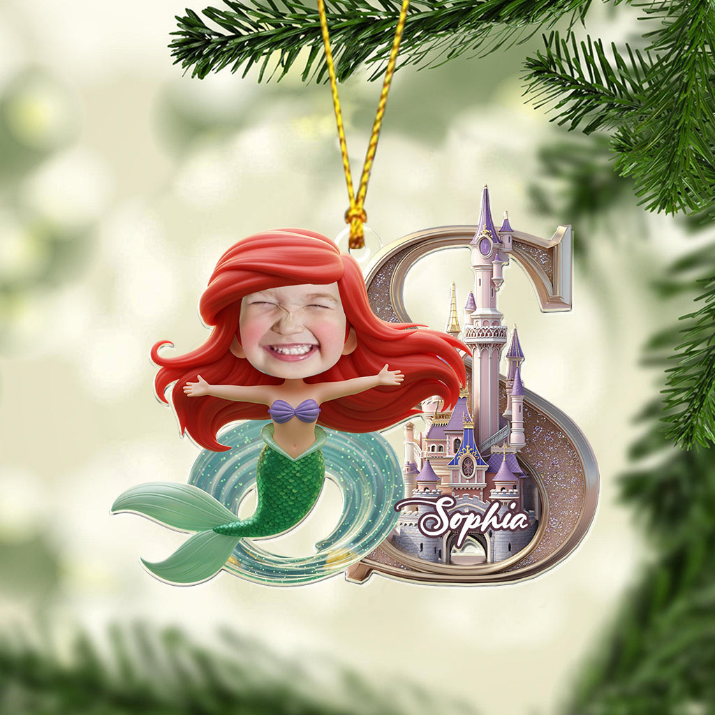 Magical Princess - Personalized Mouse Transparent Ornament