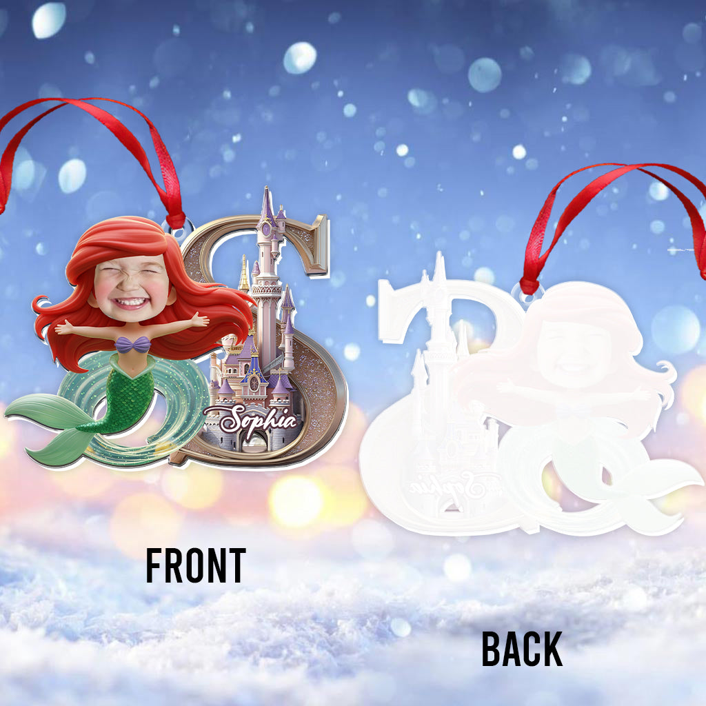 Magical Princess - Personalized Mouse Transparent Ornament