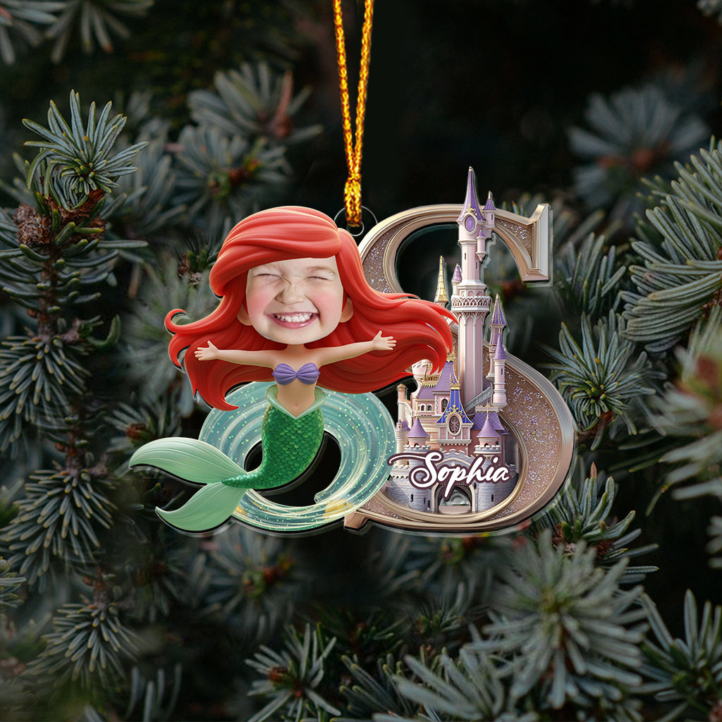Magical Princess - Personalized Mouse Transparent Ornament