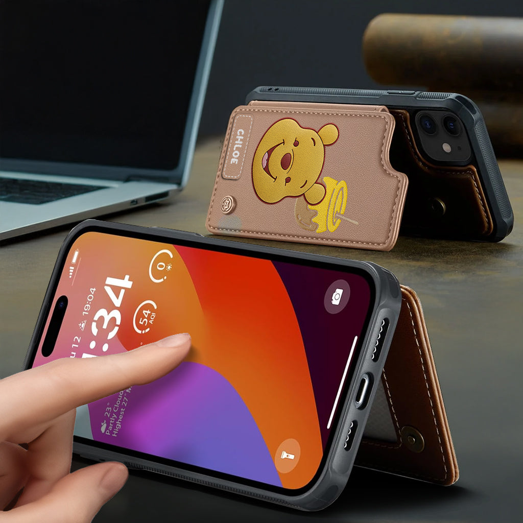 Friends Adventure - Personalized Mouse Wallet Phone Case