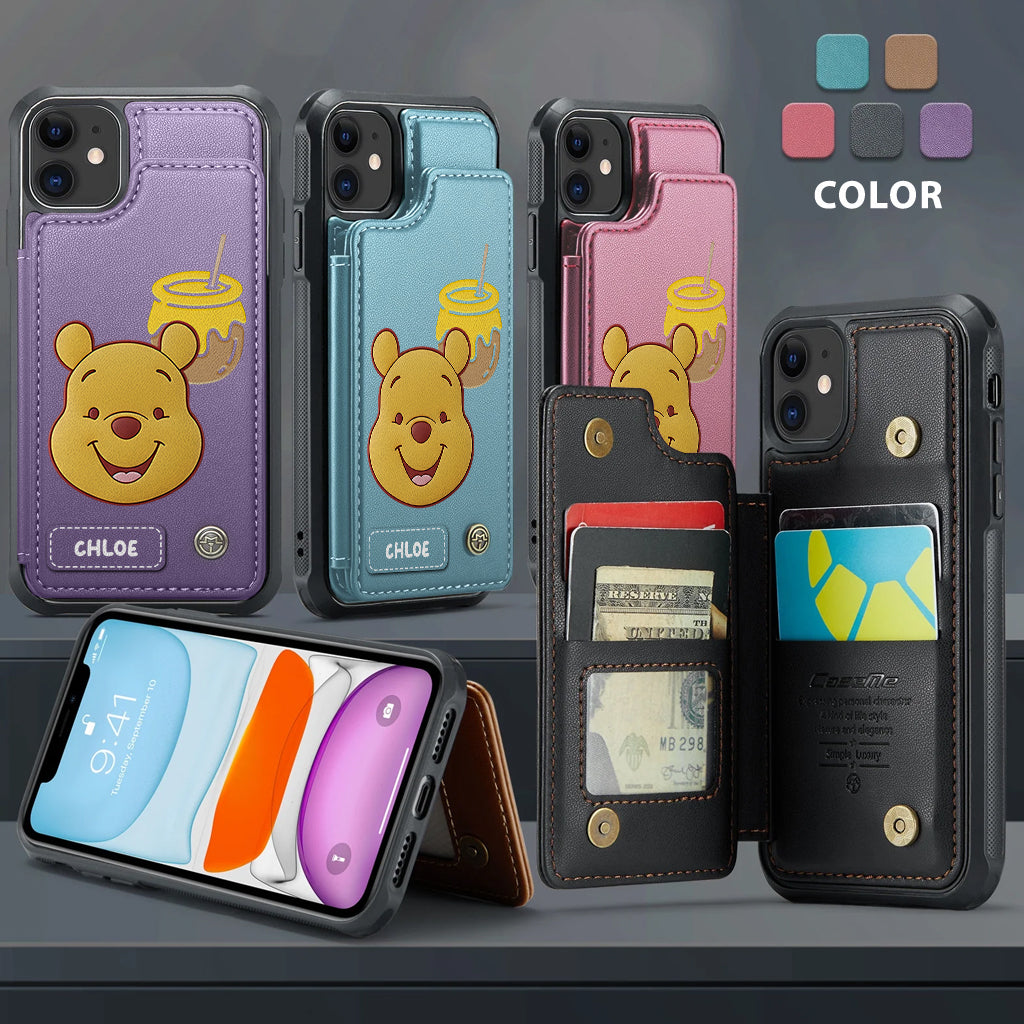 Friends Adventure - Personalized Mouse Wallet Phone Case