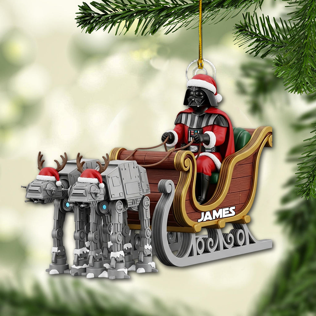 Merry Christmas - Personalized The Force Ornament