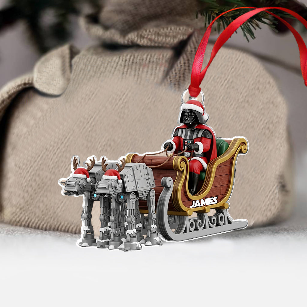 Merry Christmas - Personalized The Force Ornament
