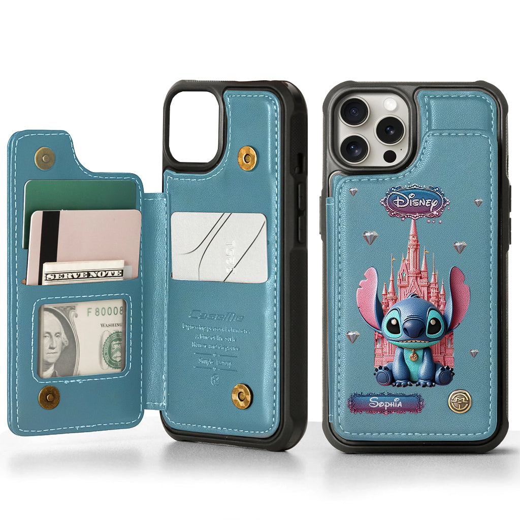 Blue Ohana - Personalized Ohana Wallet Phone Case