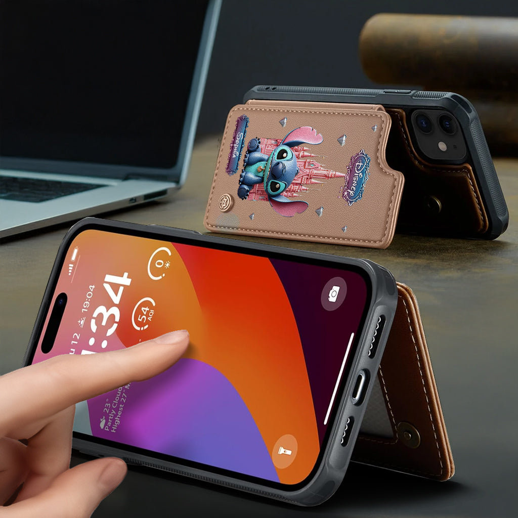 Blue Ohana - Personalized Ohana Wallet Phone Case