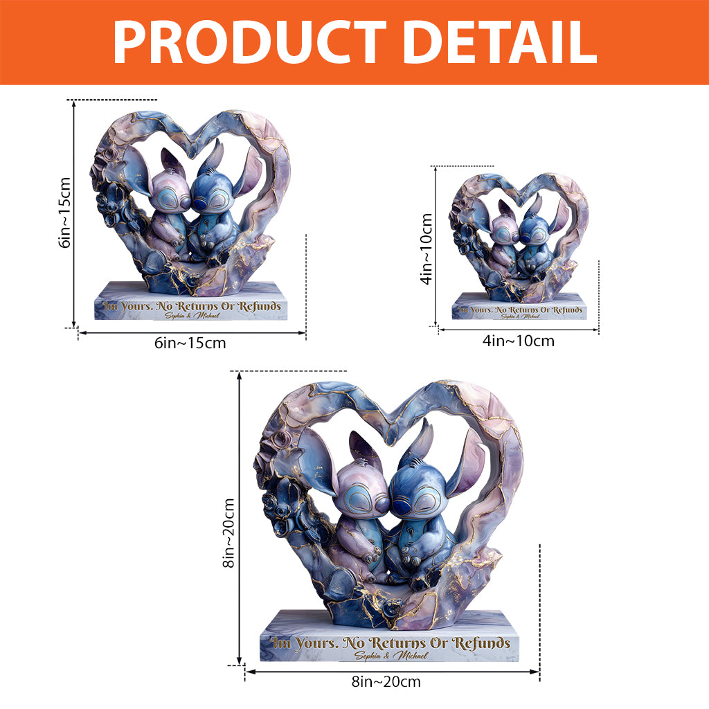 I'm Yours - Personalized Ohana Custom Shaped Acrylic Plaque