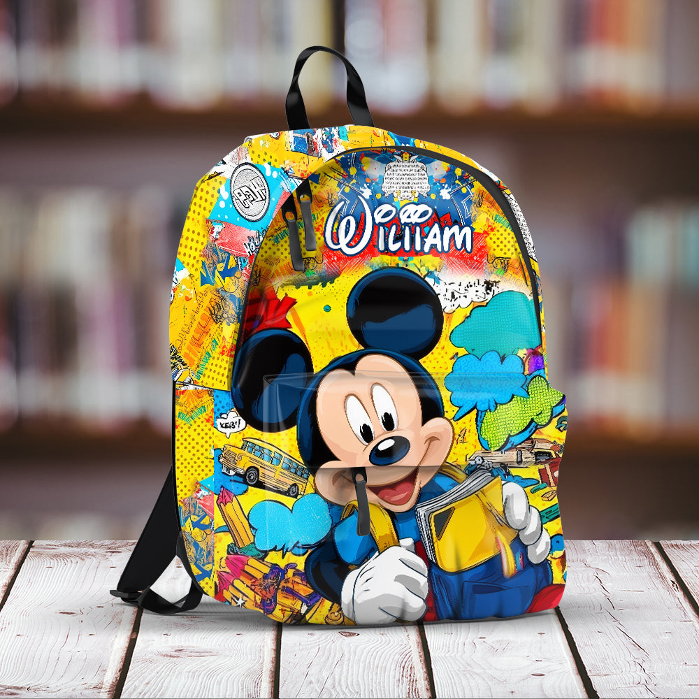 Comic Friends - Personalized Mouse Backpack