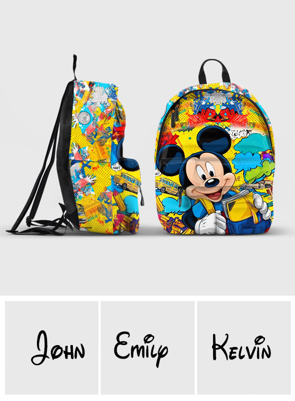 Comic Friends - Personalized Mouse Backpack