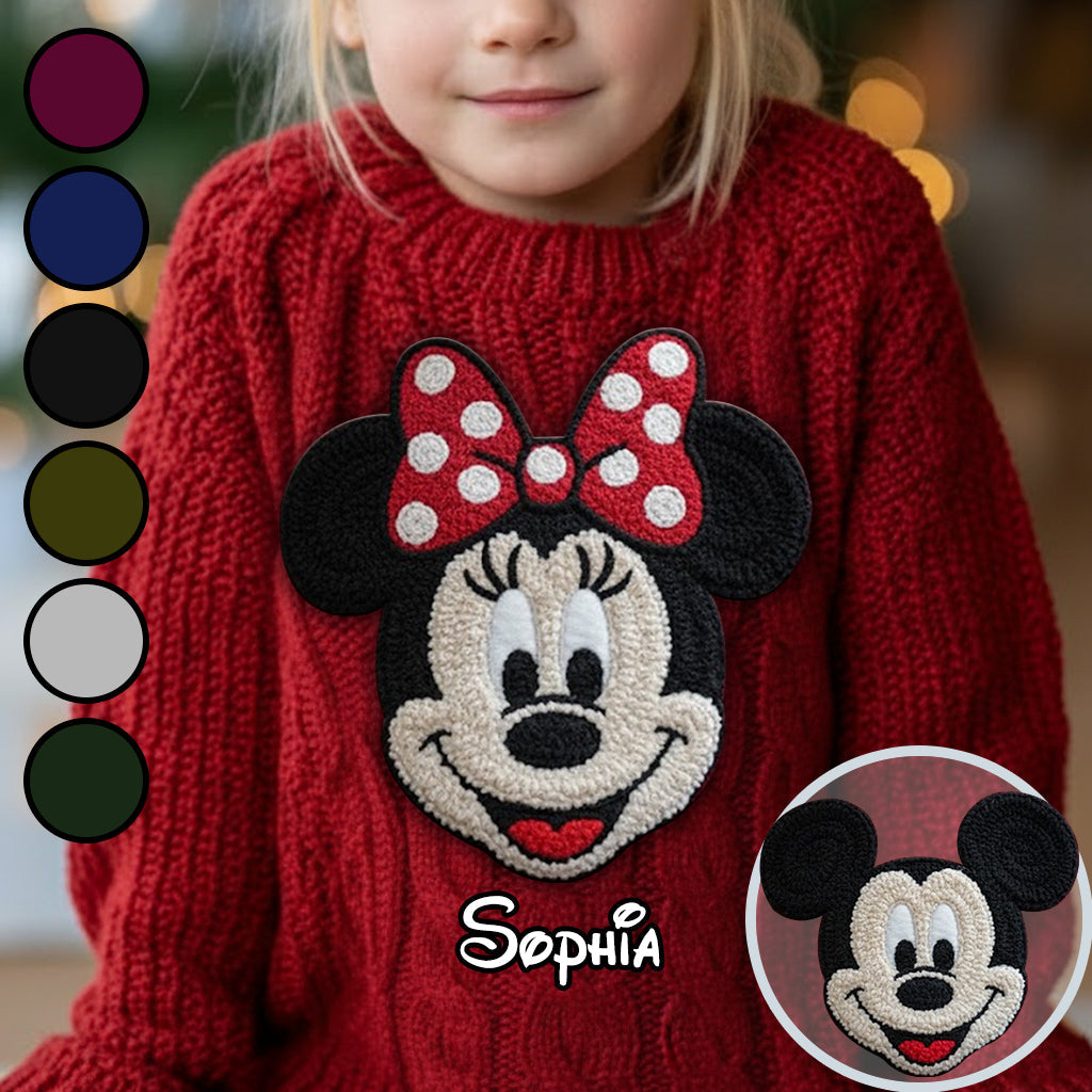 Magical Christmas - Personalized Mouse Ugly Sweater