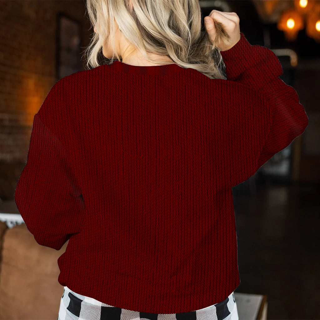 Magical Christmas - Personalized Mouse Ugly Sweater