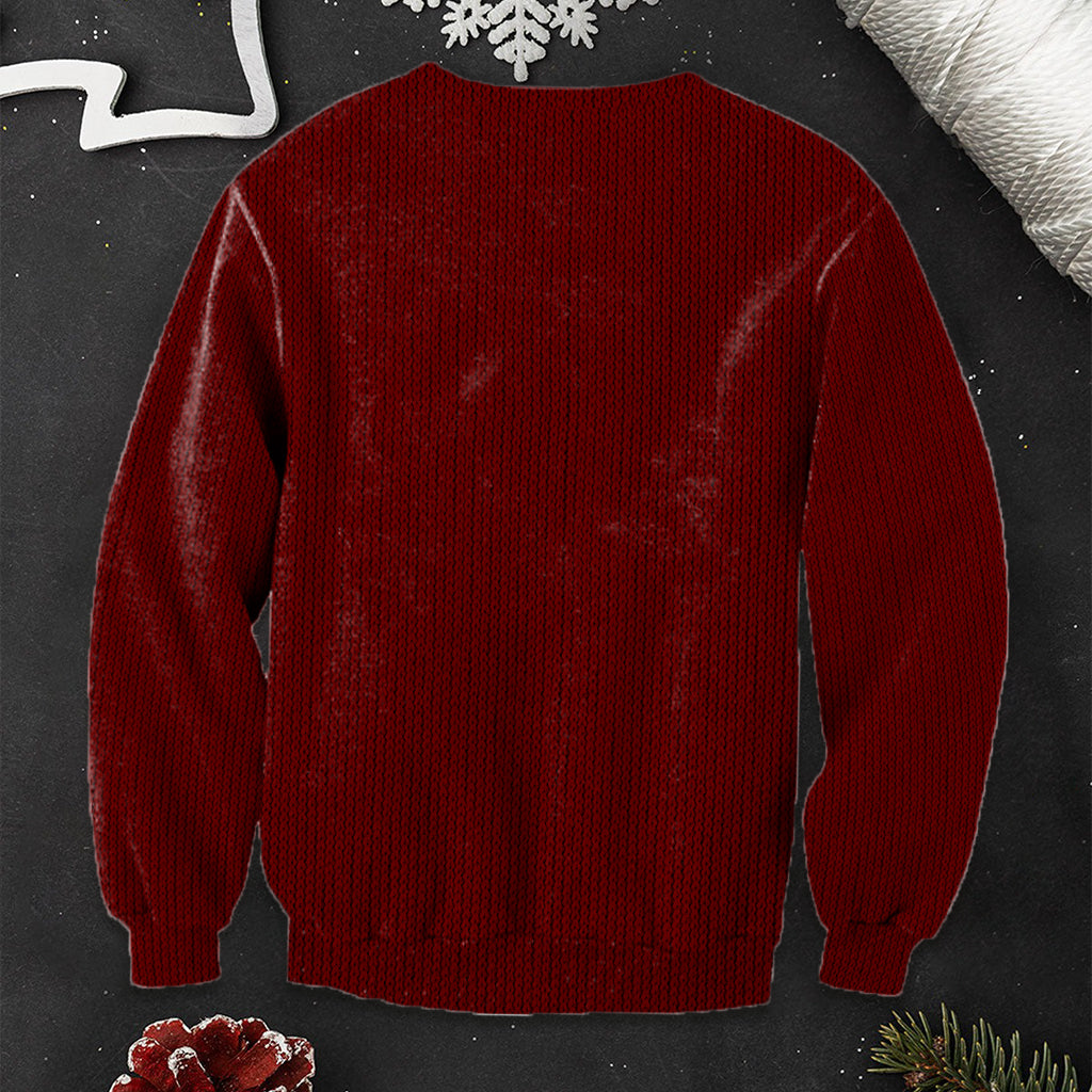 Magical Christmas - Personalized Mouse Ugly Sweater