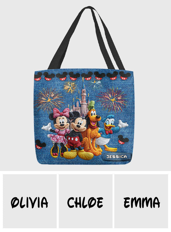 Friends - Personalized Mouse Tote Bag