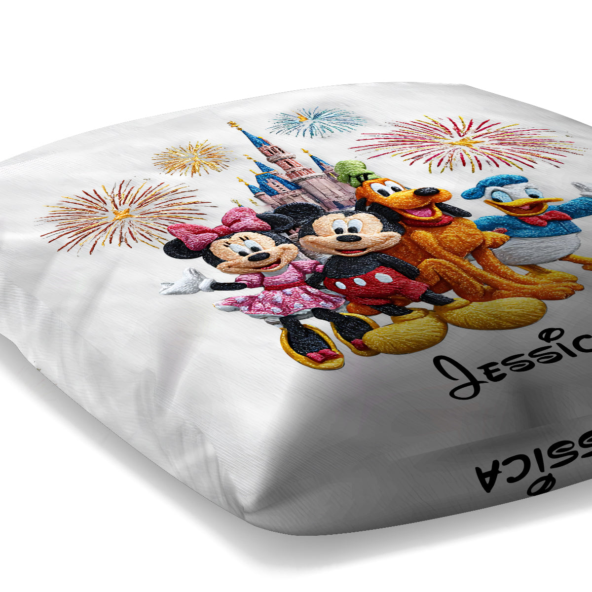 Friends - Personalized Mouse Throw Pillow