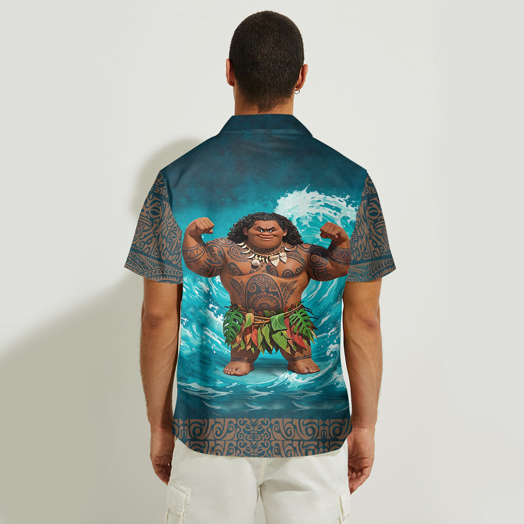 Just An Ordinary Demi-Dad - Personalized Hawaii Movie Hawaiian Shirt